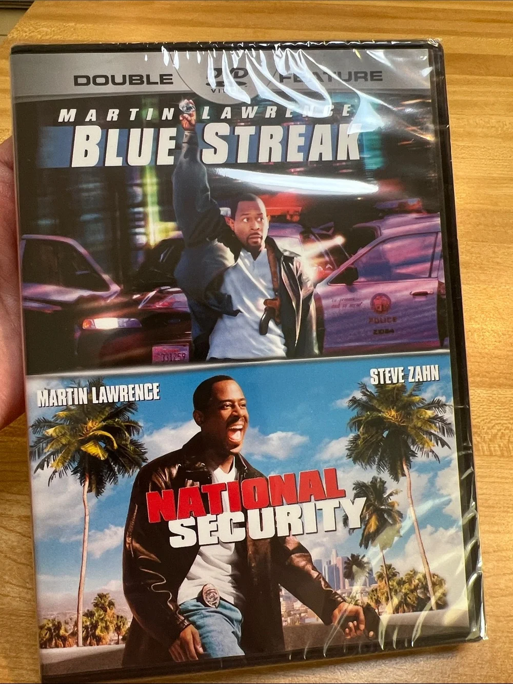 #2845*Martin Lawrence Double Feature: Blue Streak & National Security - Black DV